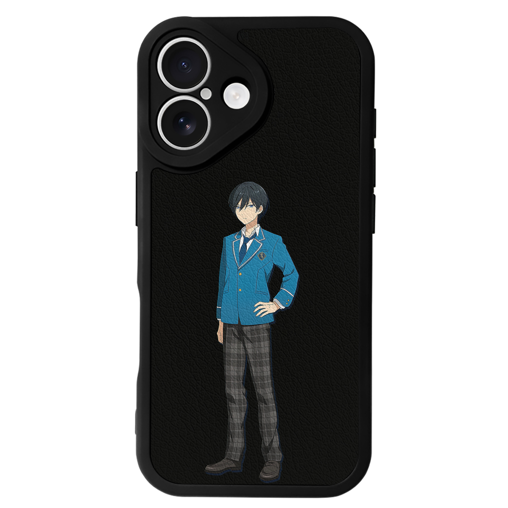 （画像用） あんさんぶるスターズ! Ensemble Stars 【iPhone 16シリーズ対応】シリコンスマホケース（レザー調） 材質：シリコン